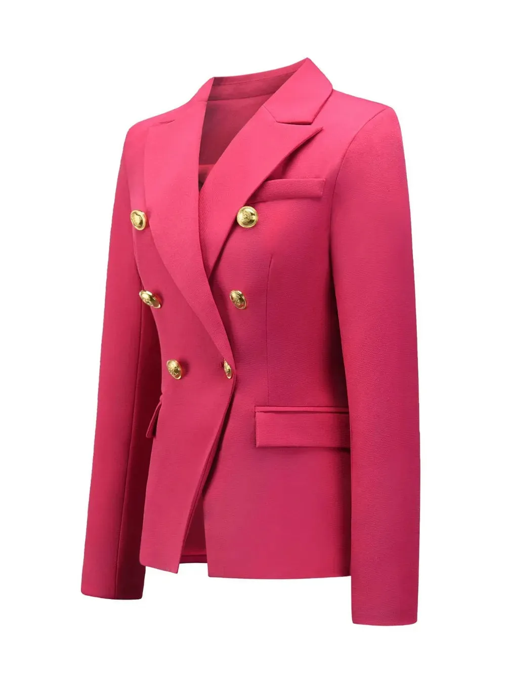 Lapel Collar Long Sleeve Blazer sold by Unique Kulture product image thumbnail 3