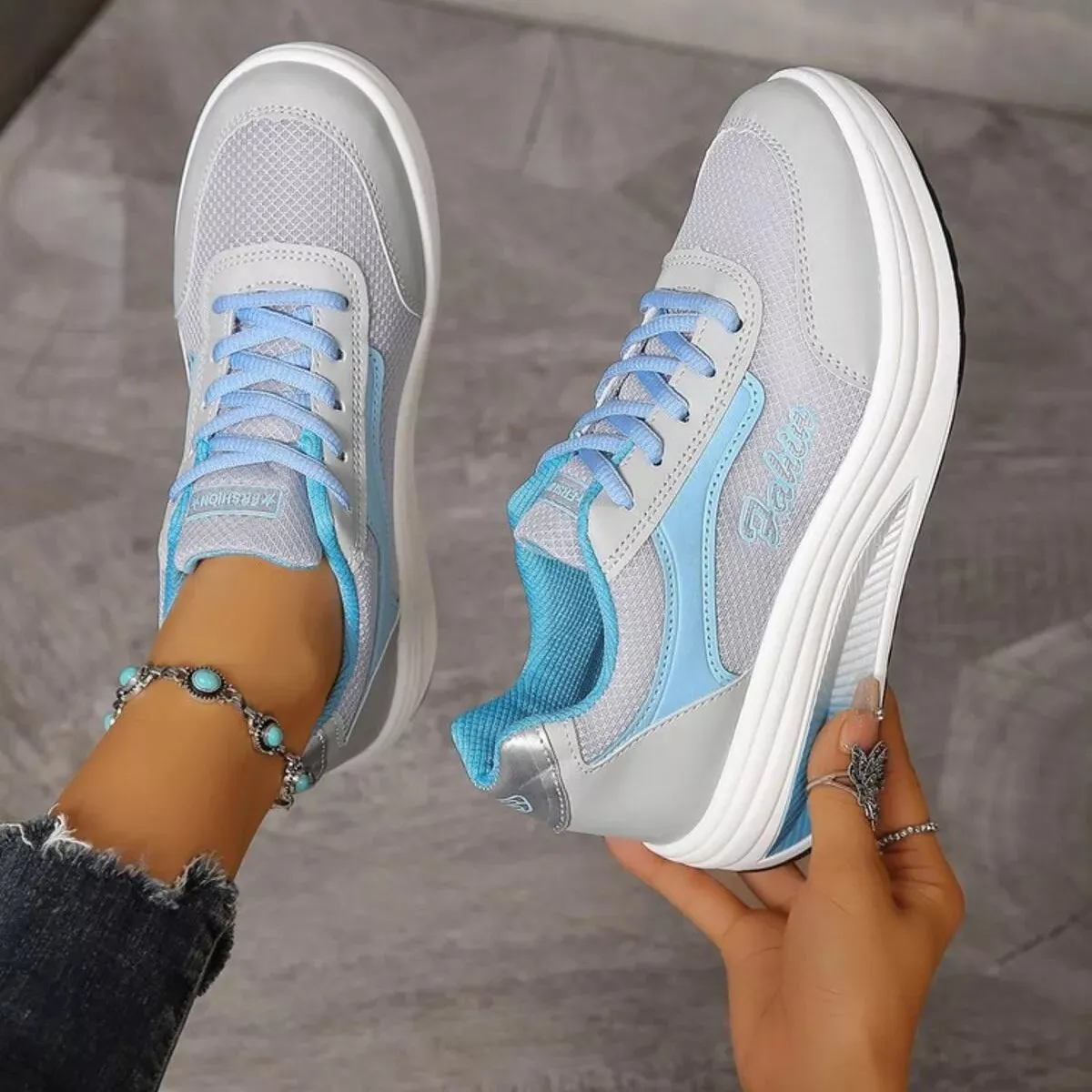 Round Toe Platform Athletic sold by Unique Kulture