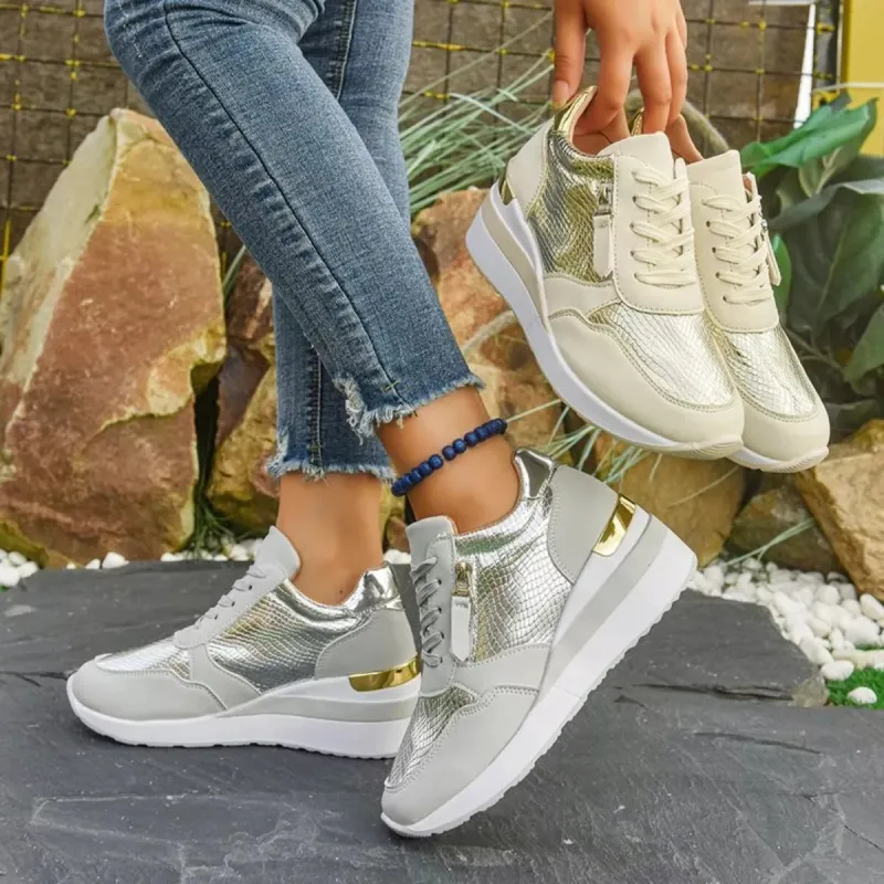 Round Toe Lace Up Athletic sold by Unique Kulture