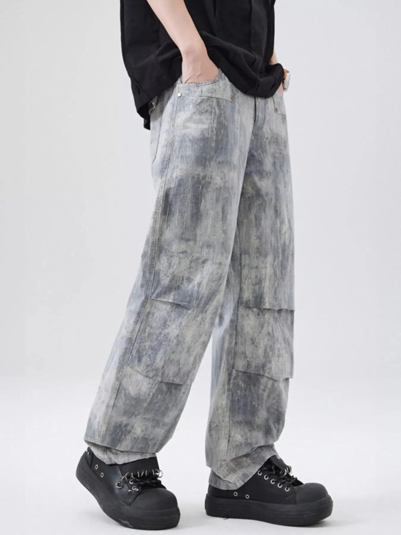 Men's Wide Leg Pants sold by Unique Kulture product image thumbnail 3