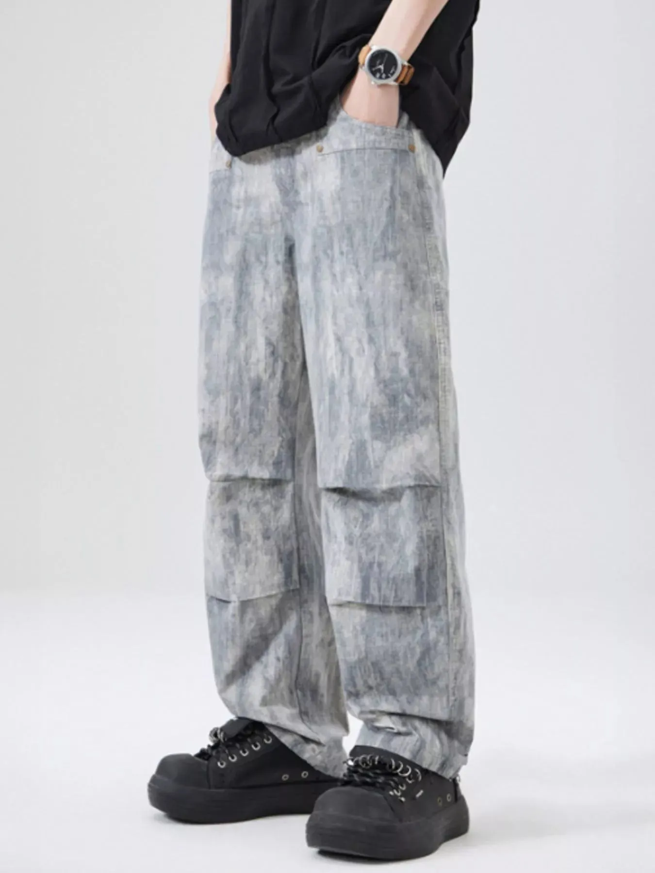 Men's Wide Leg Pants sold by Unique Kulture product image thumbnail 4