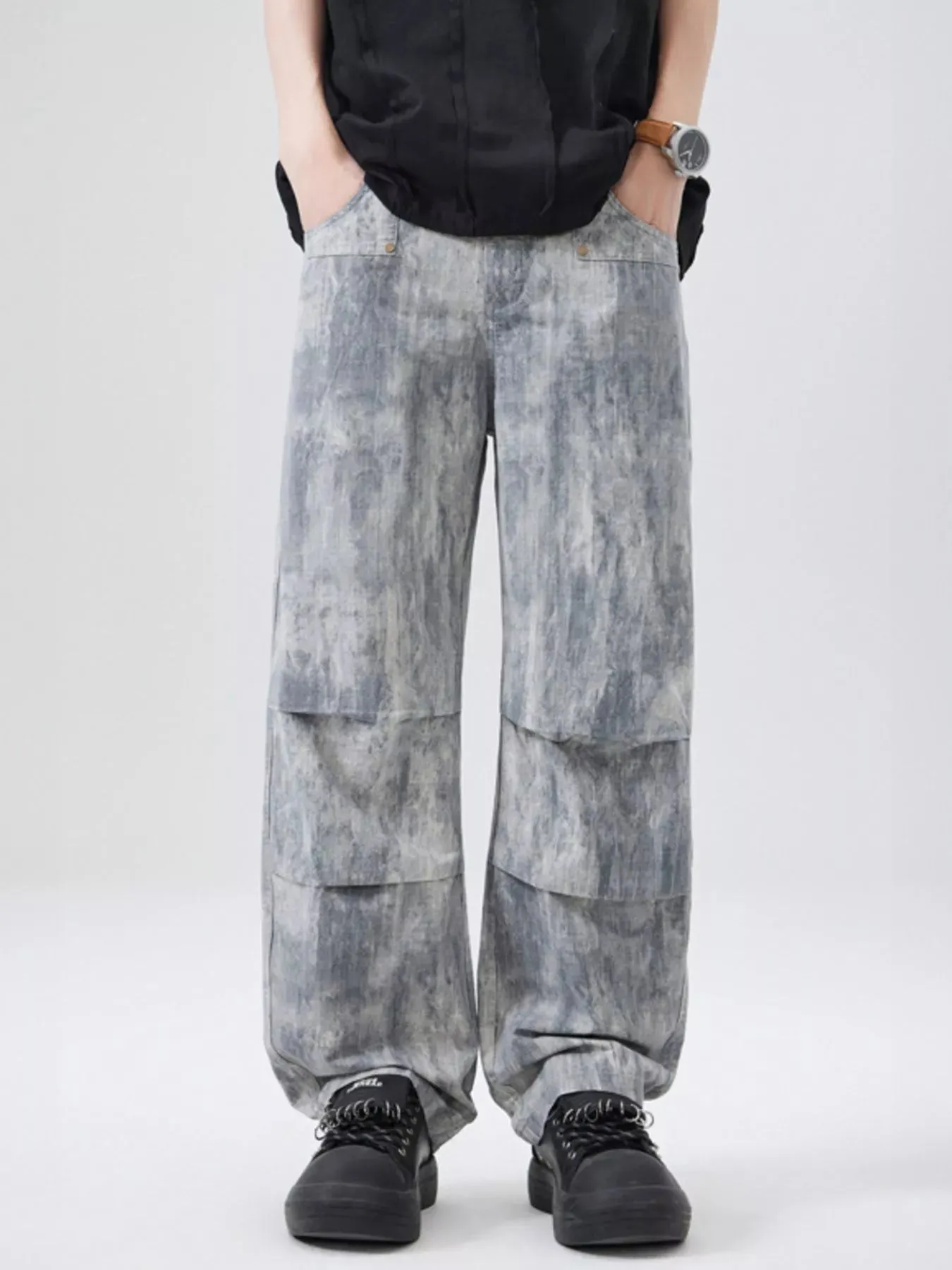 Men's Wide Leg Pants sold by Unique Kulture product image thumbnail 2