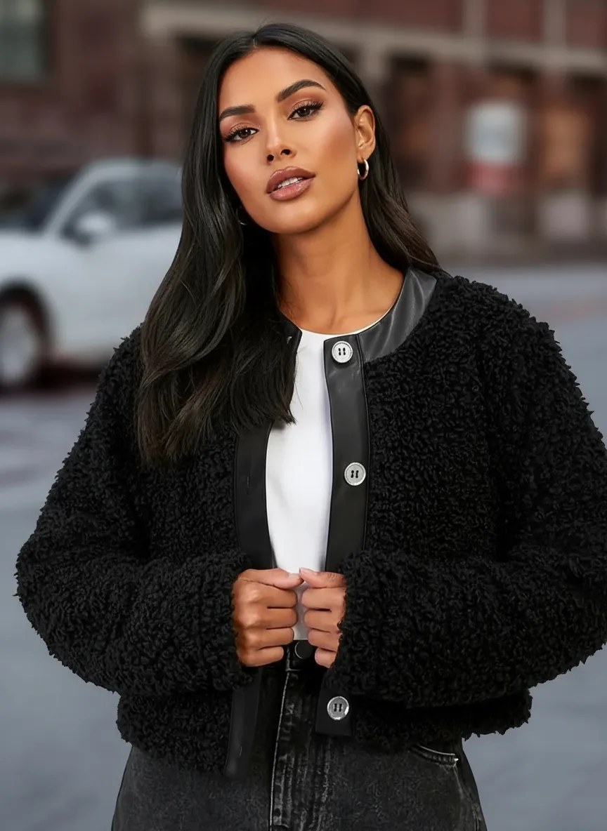 Teddy Bear Button Up Jacket sold by Unique Kulture