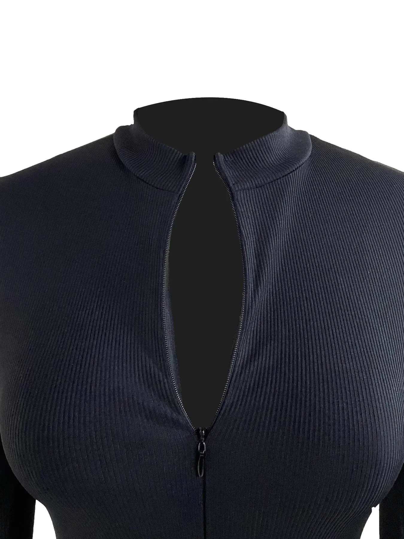 Long Sleeve Bodycon Jumpsuit sold by Unique Kulture product image thumbnail 2