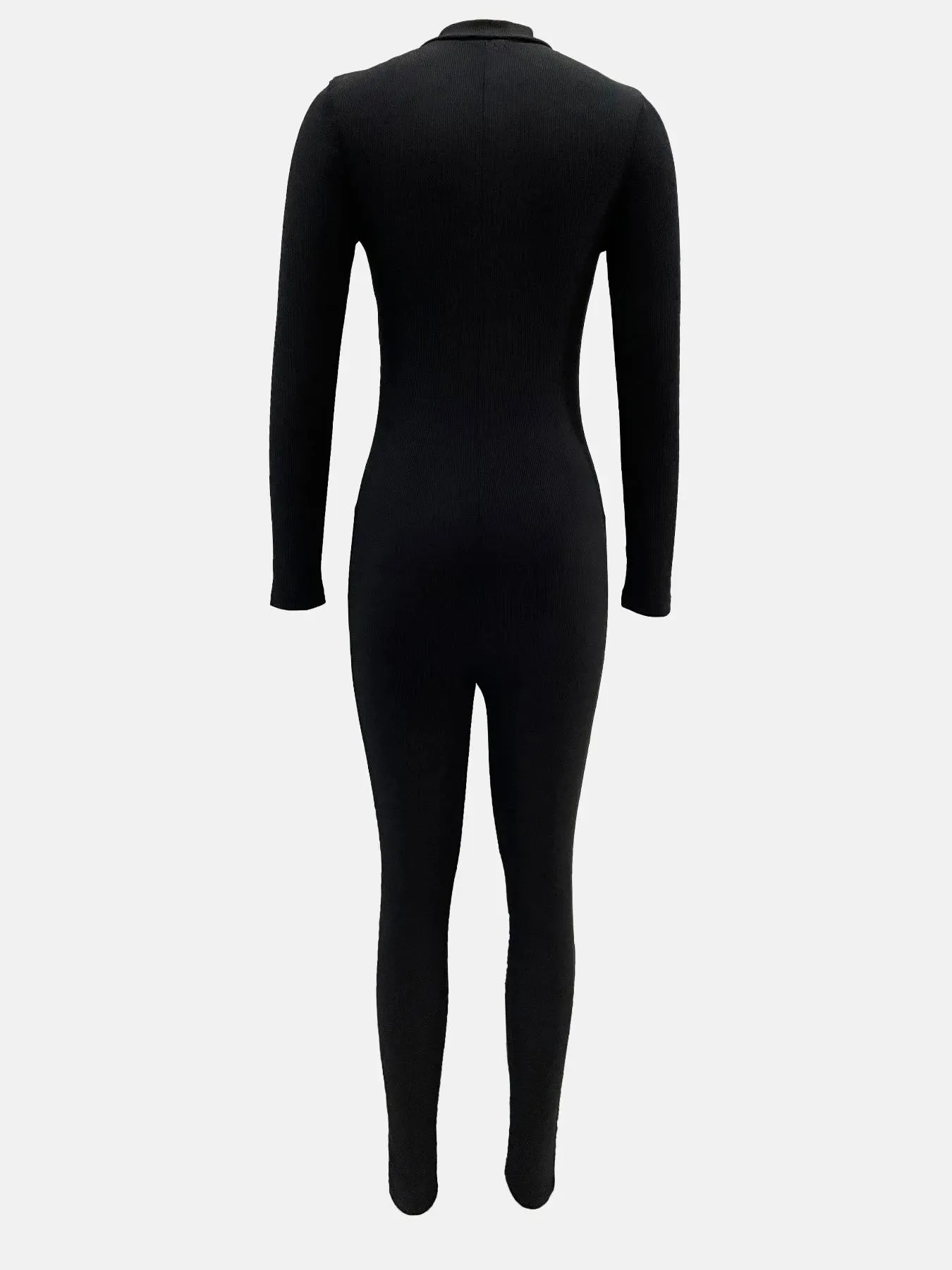Long Sleeve Bodycon Jumpsuit sold by Unique Kulture product image thumbnail 3