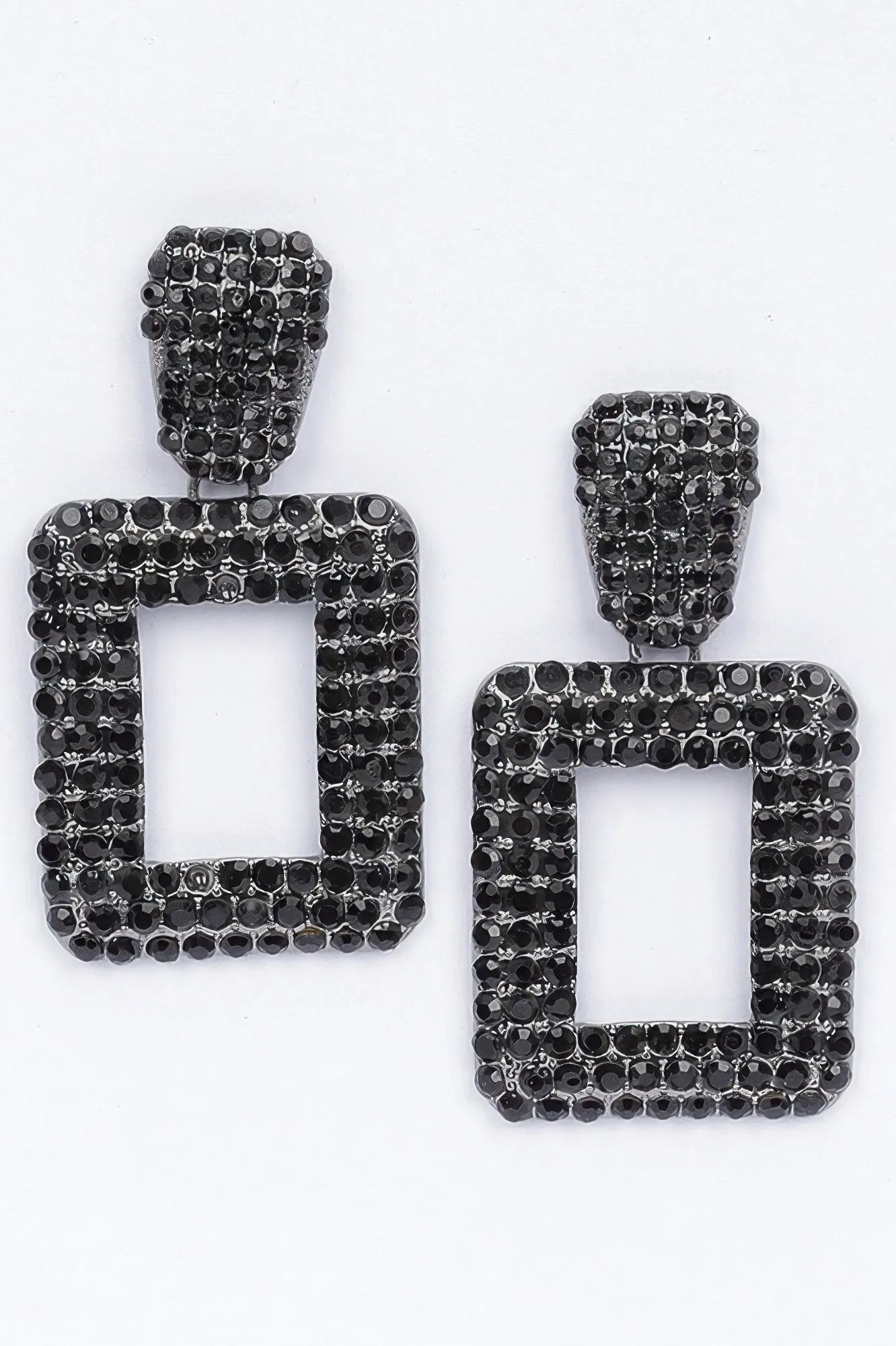 Rectangular Chain Drop Earrings sold by Unique Kulture product image thumbnail 2