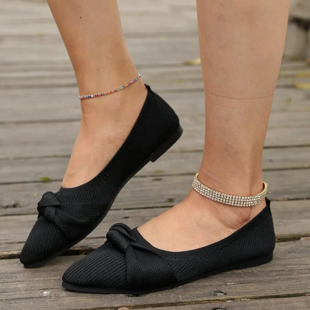 Point Toe Flats Slip-Ons sold by Unique Kulture