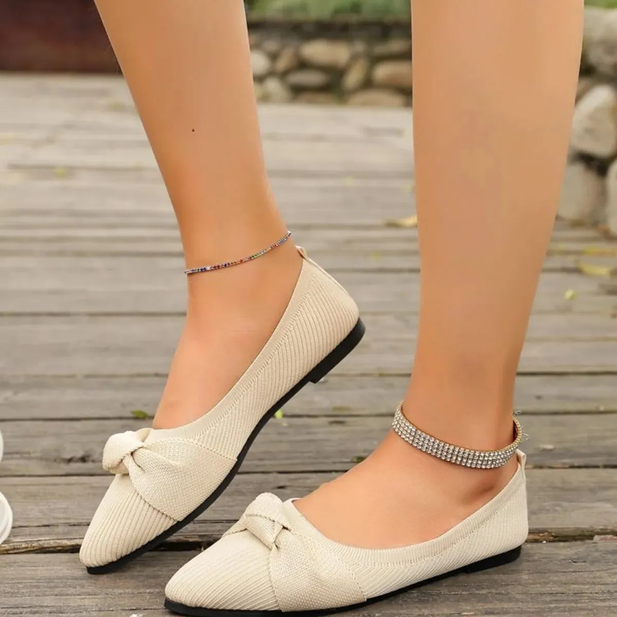 Point Toe Flats Slip-Ons sold by Unique Kulture product image thumbnail 5