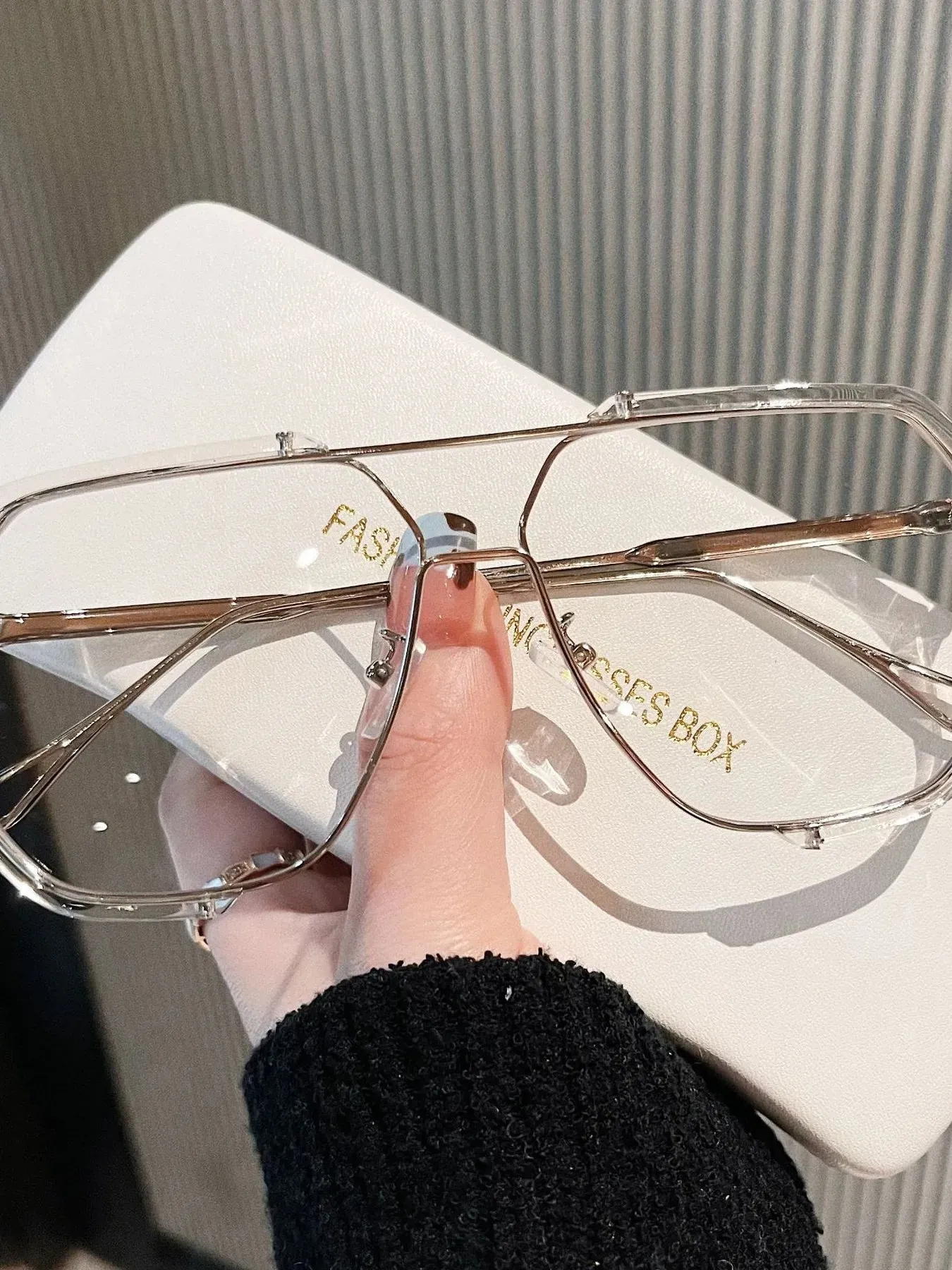 UV Protection Oversized Sunglasses sold by Unique Kulture product image thumbnail 5