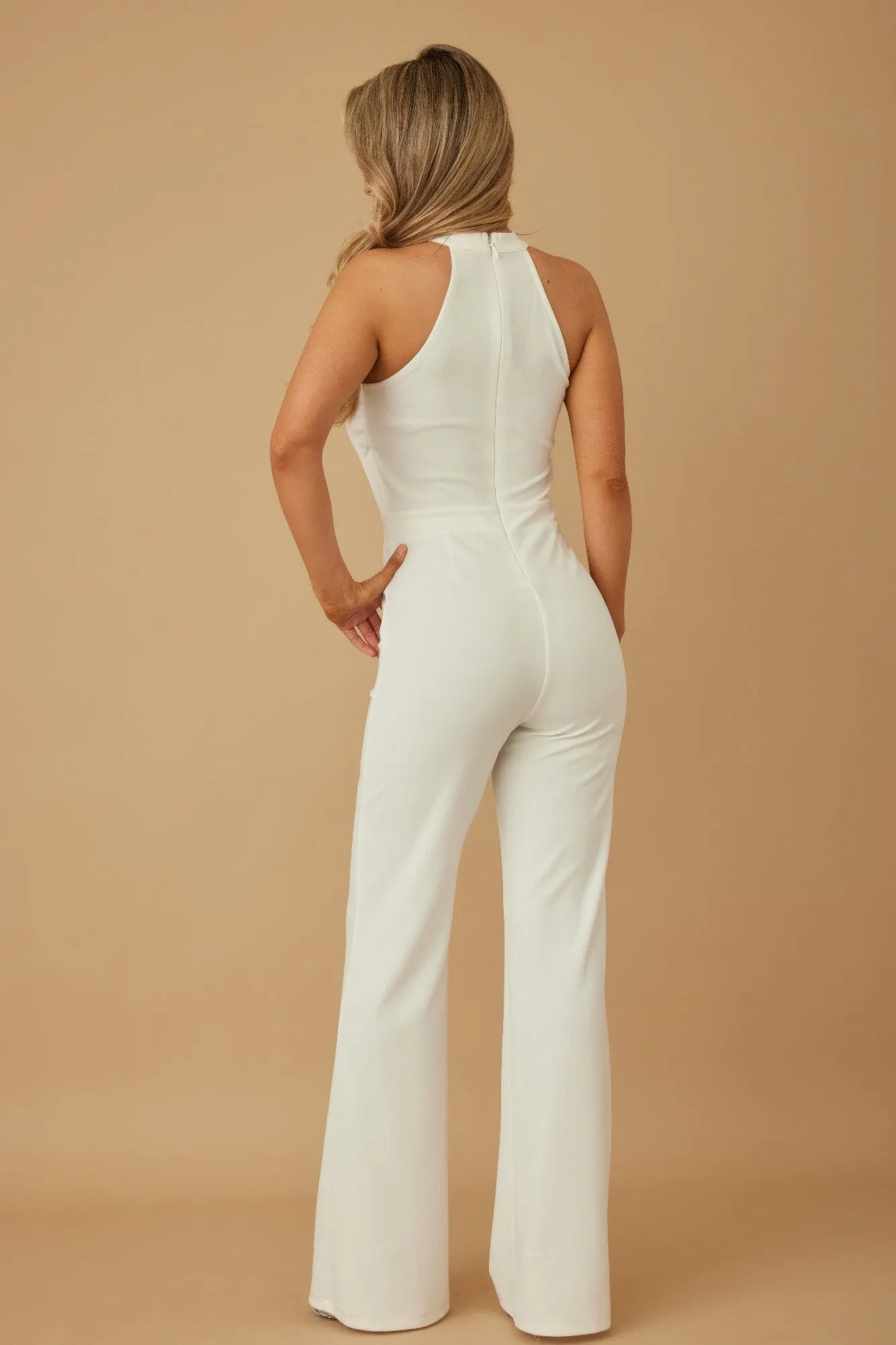 Halter Style Jumpsuit With Drag Chain sold by Unique Kulture product image thumbnail 4
