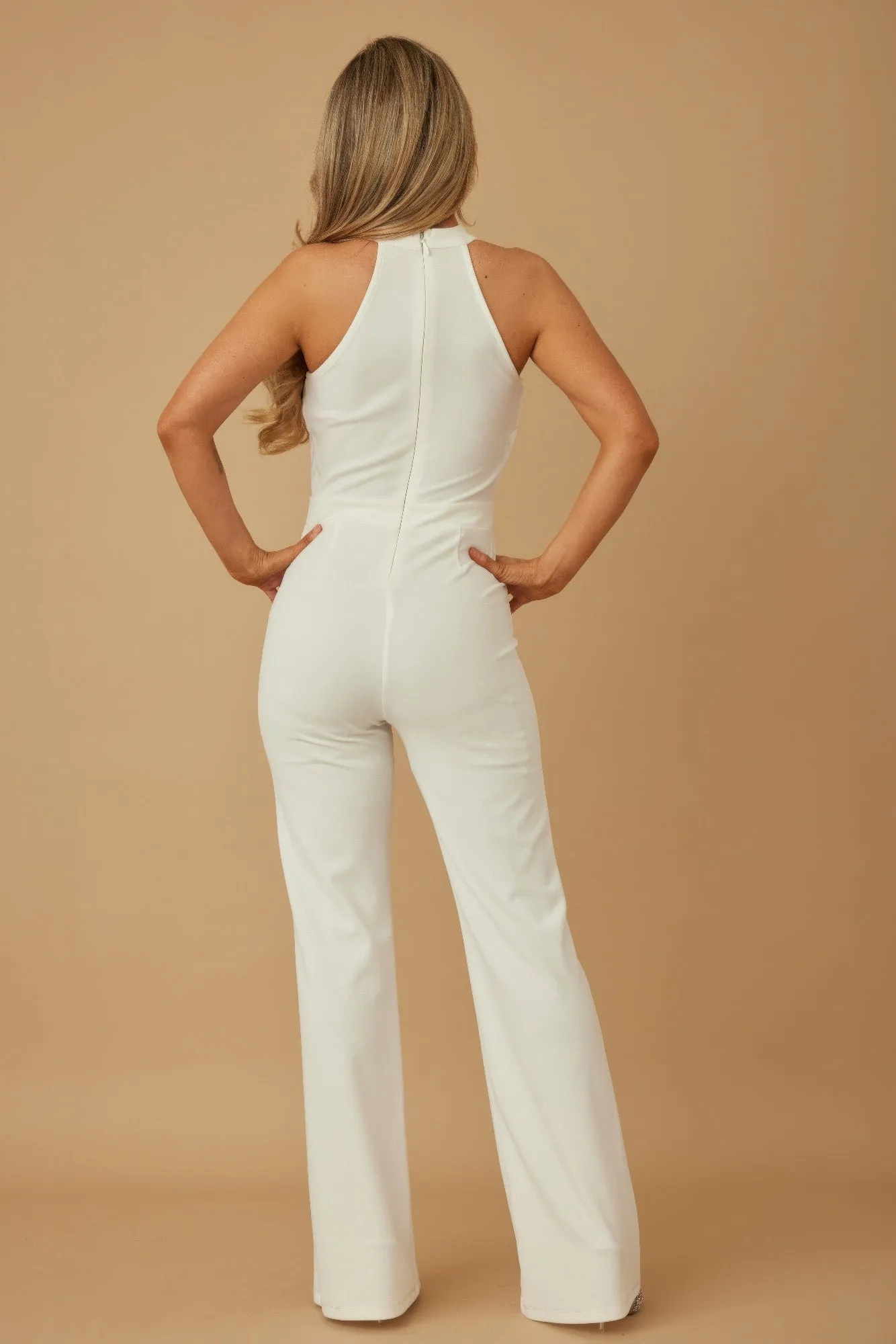 Halter Style Jumpsuit With Drag Chain sold by Unique Kulture product image thumbnail 5