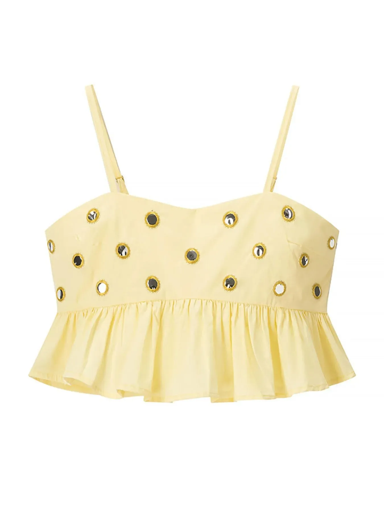 Eyelet Cami and Bubble Skirt Set sold by Unique Kulture product image thumbnail 3