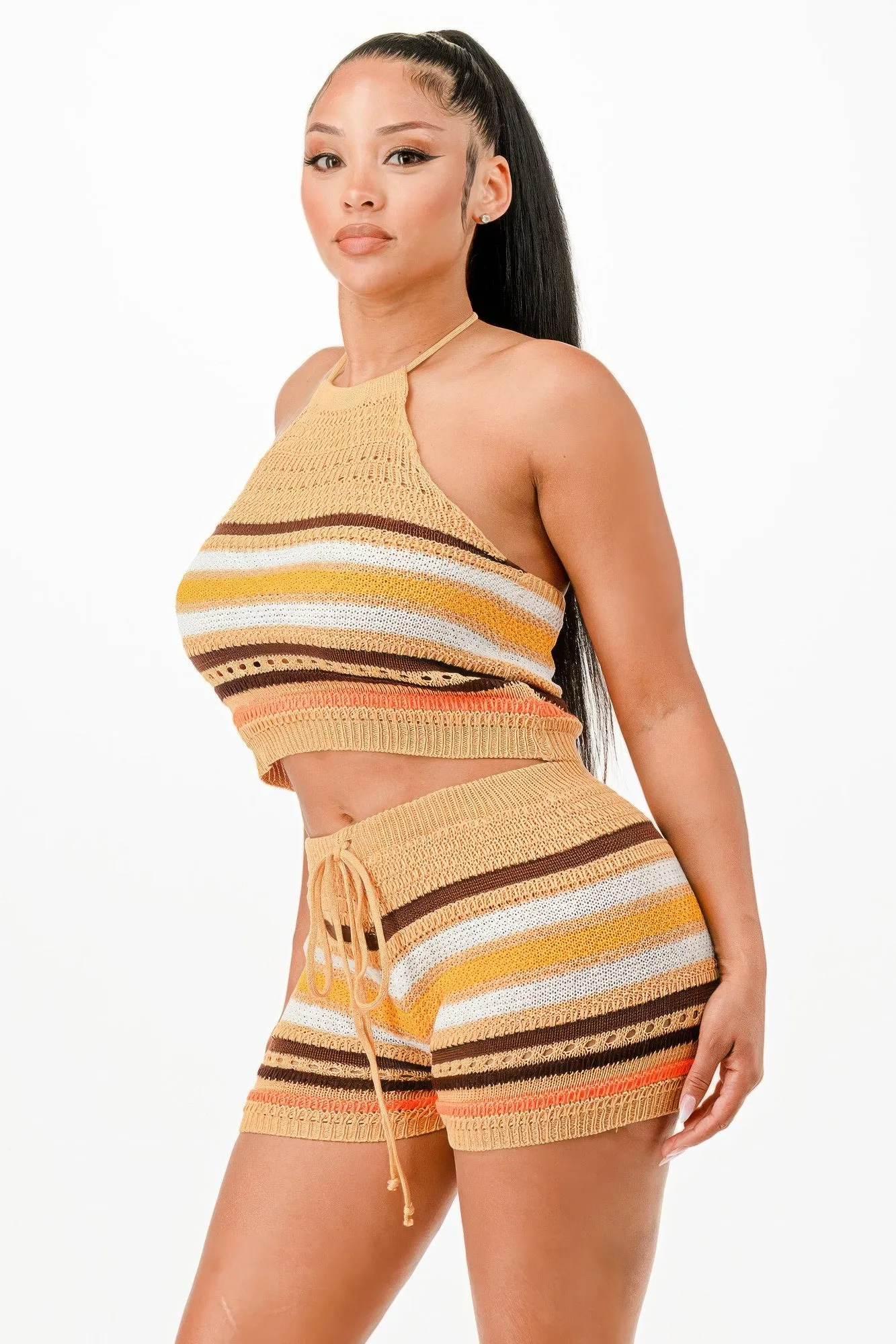 Crochet Short Set sold by Unique Kulture product image thumbnail 4