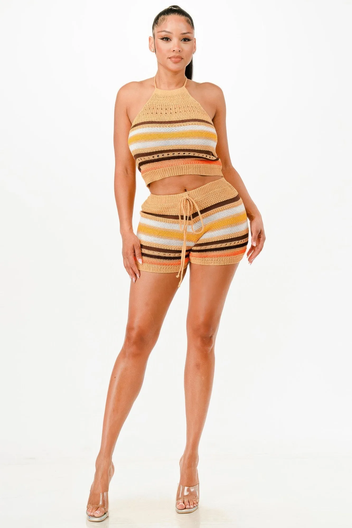 Crochet Short Set sold by Unique Kulture product image thumbnail 3