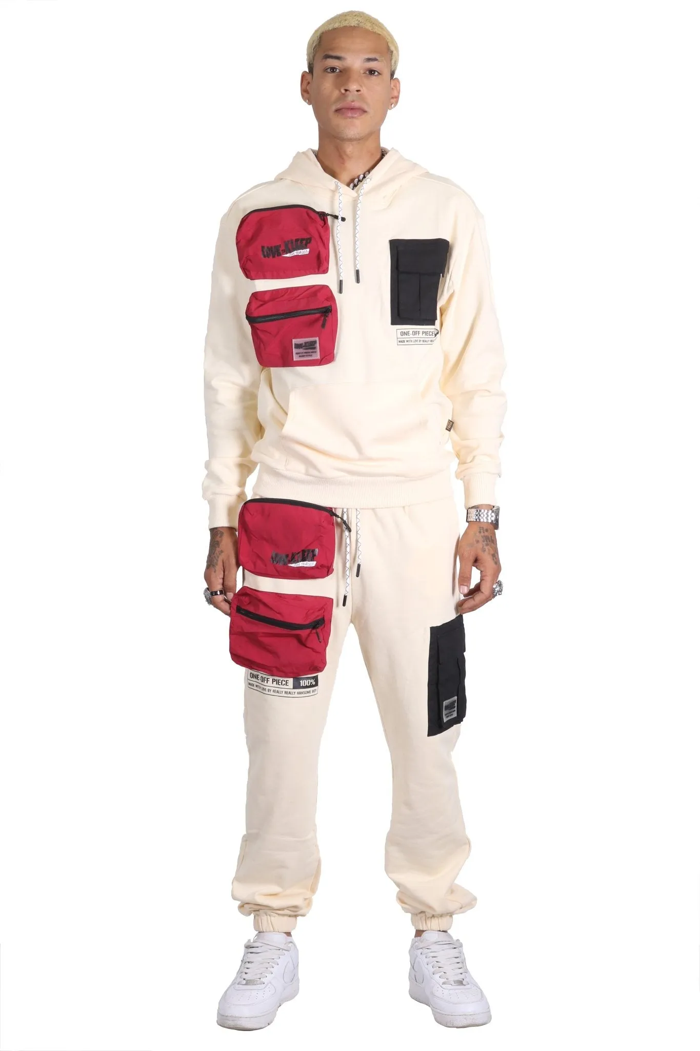 DYNO Men's Premium French Terry Jogger Pants with Multi 3D Pocket sold by Unique Kulture product image thumbnail 5