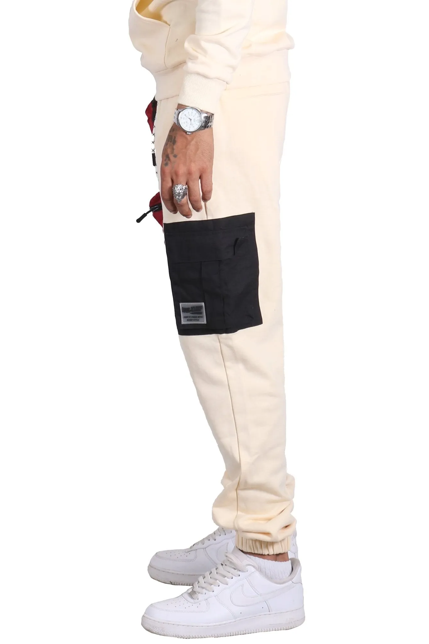 DYNO Men's Premium French Terry Jogger Pants with Multi 3D Pocket sold by Unique Kulture product image thumbnail 2