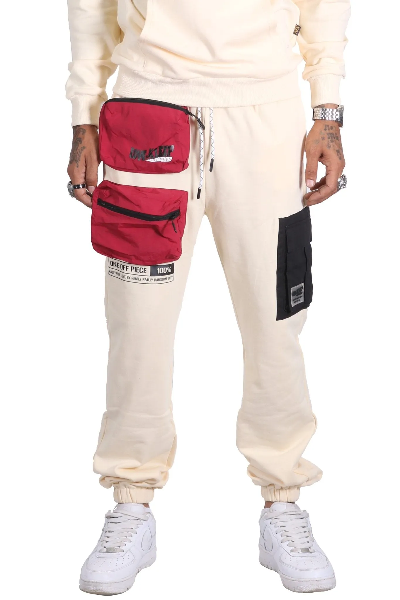 DYNO Men's Premium French Terry Jogger Pants with Multi 3D Pocket sold by Unique Kulture