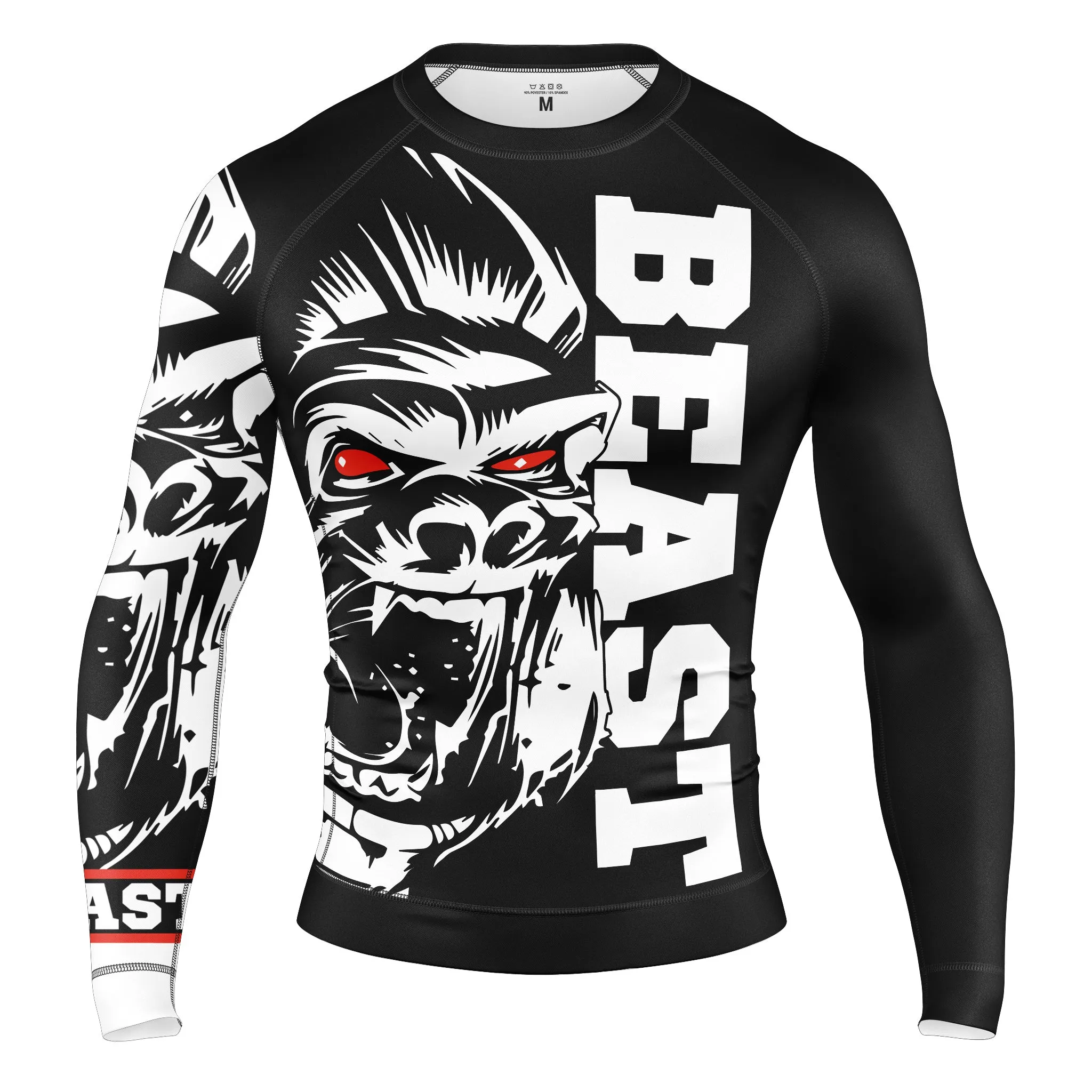 GORILLA BEAST RASH GUARD sold by Unique Kulture