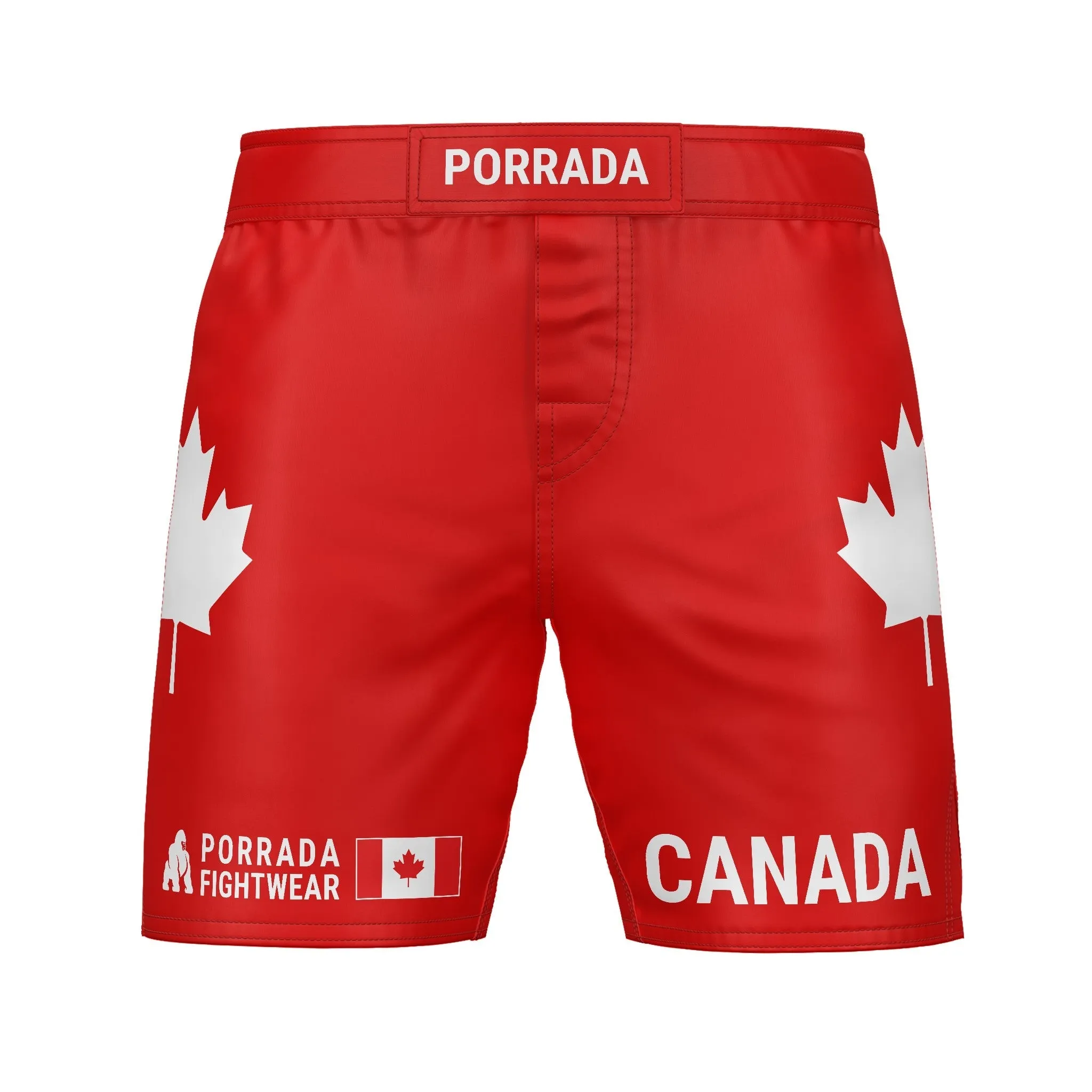 CANADA FLAG FIGHT SHORTS sold by Unique Kulture