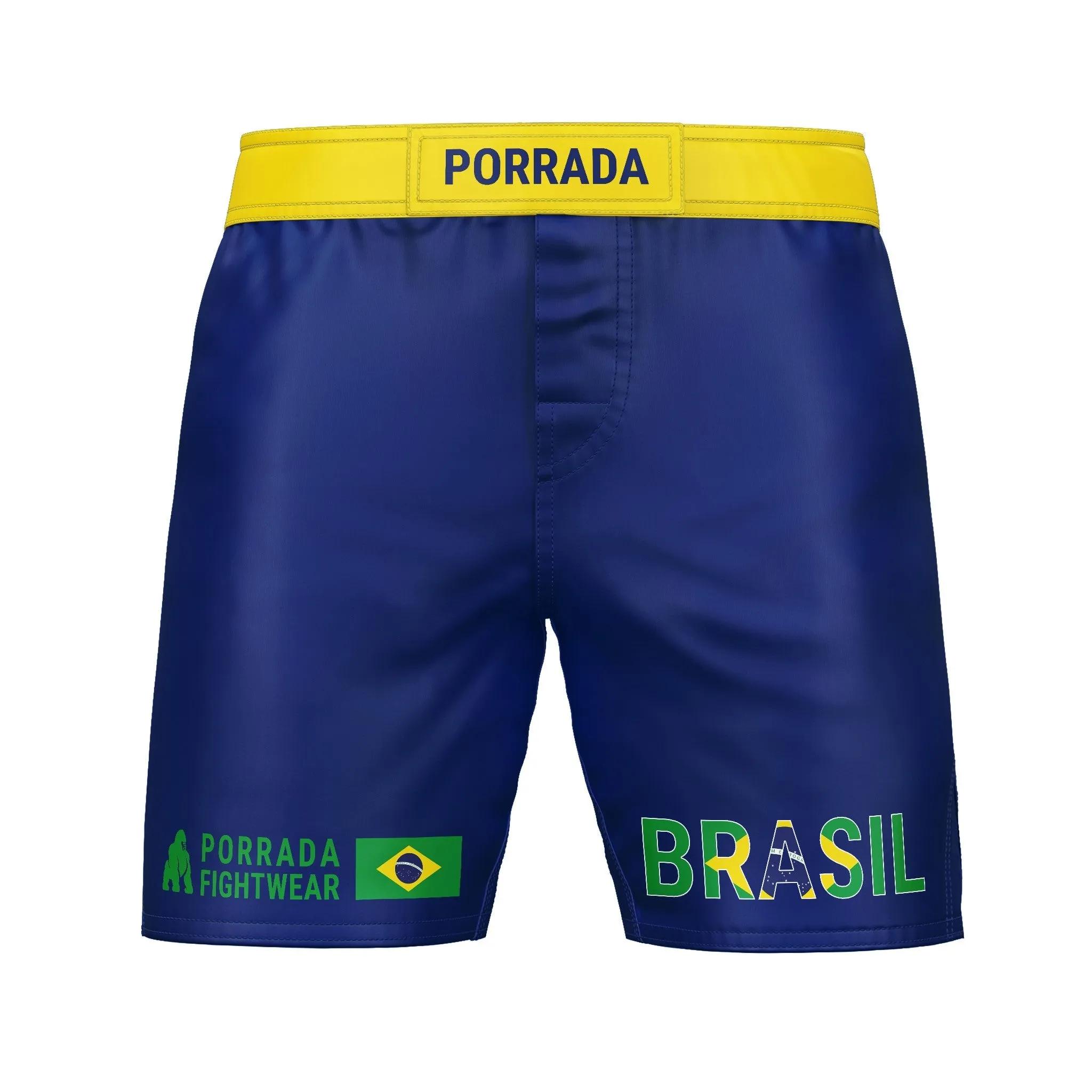 BRAZIL FLAG FIGHT SHORTS sold by Unique Kulture
