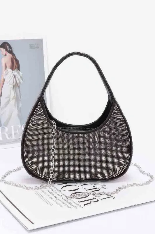 Rhinestone Hobo Bag sold by Unique Kulture