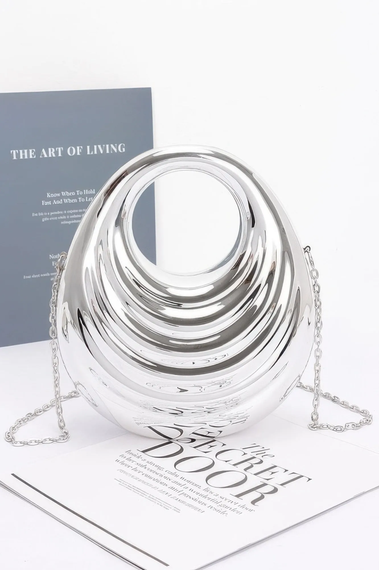 Metallic Acrylic Bag sold by Unique Kulture product image thumbnail 4