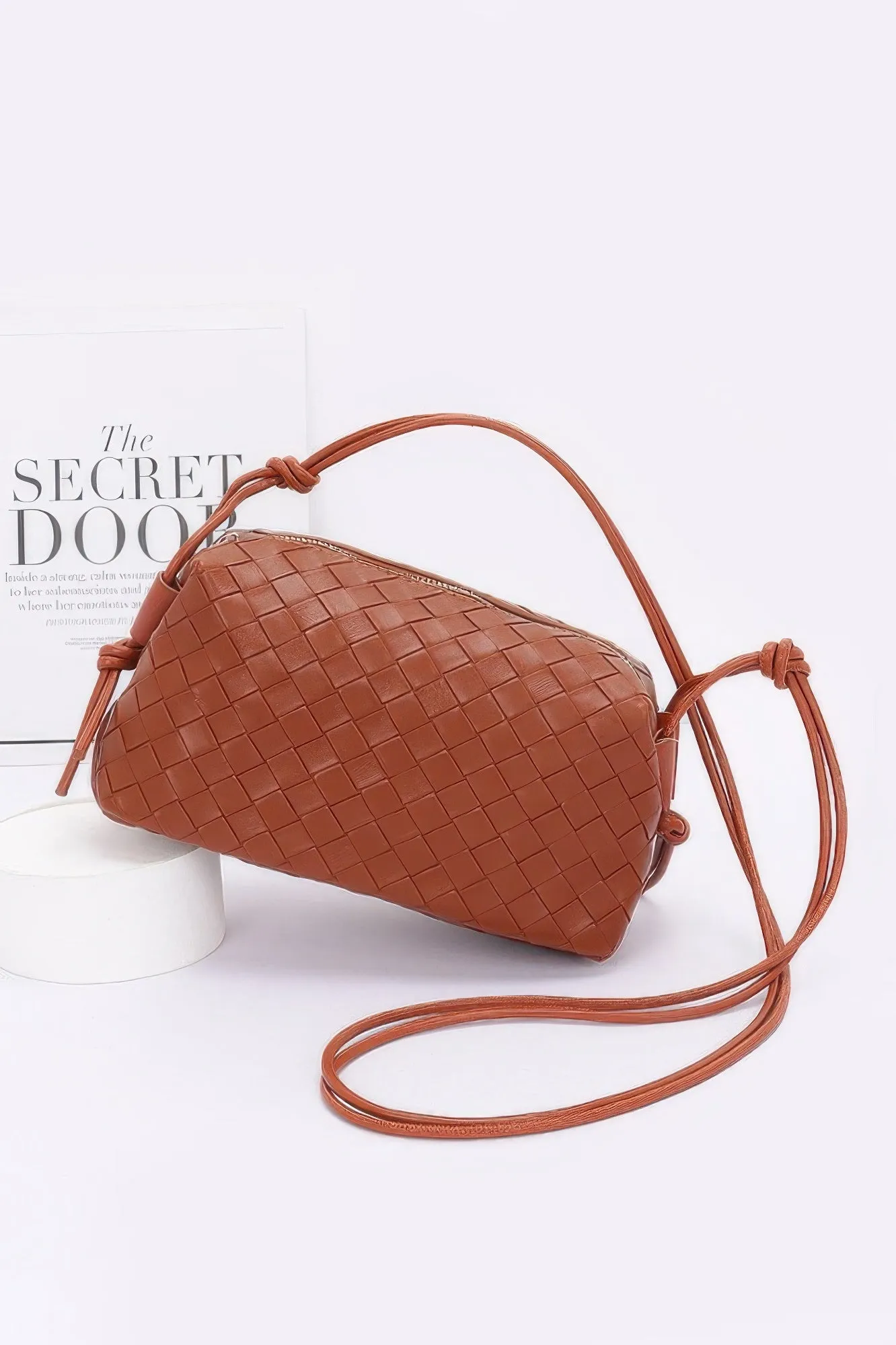 Embossed Faux Leather Camera Bag sold by Unique Kulture