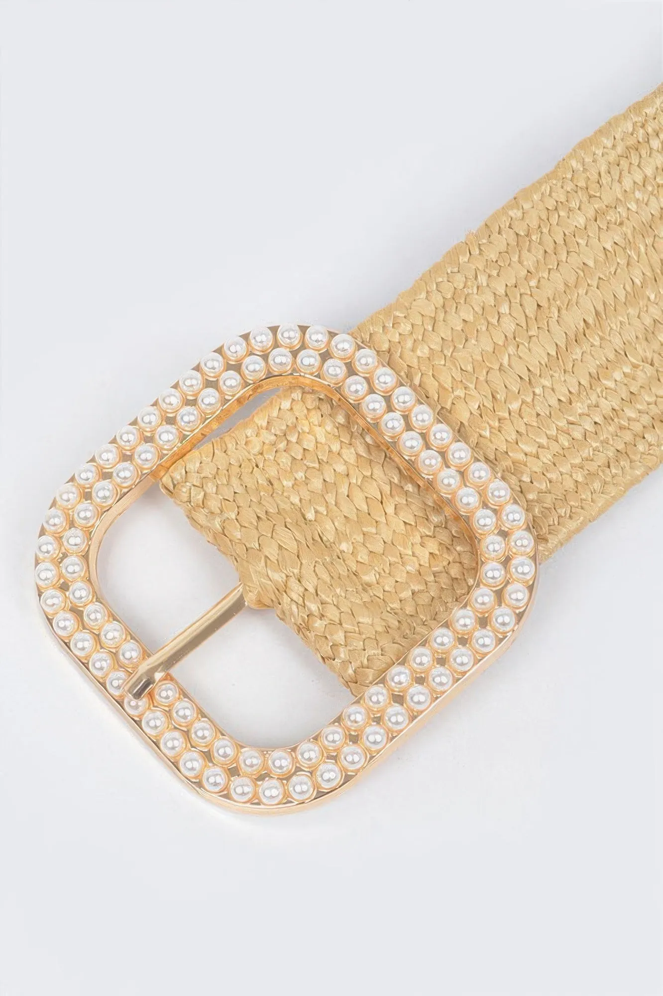Weaved Pearl Buckle Belt sold by Unique Kulture product image thumbnail 5
