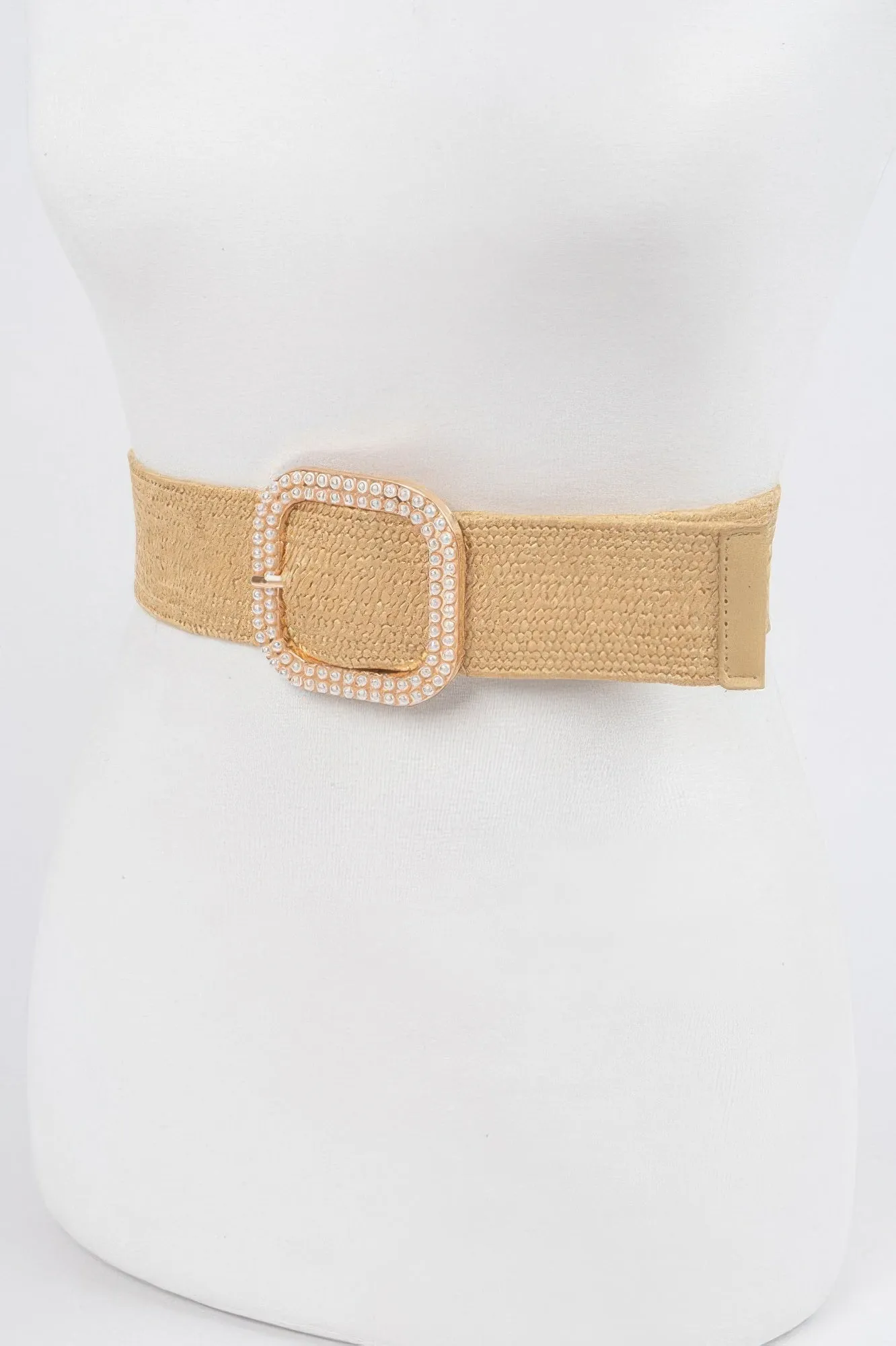 Weaved Pearl Buckle Belt sold by Unique Kulture product image thumbnail 2