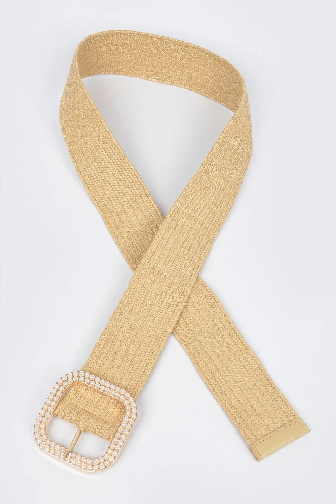 Weaved Pearl Buckle Belt sold by Unique Kulture product image thumbnail 4