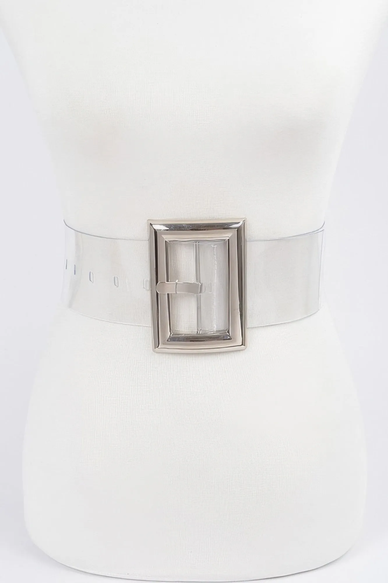 Oversized Transparent Pvc Belt sold by Unique Kulture