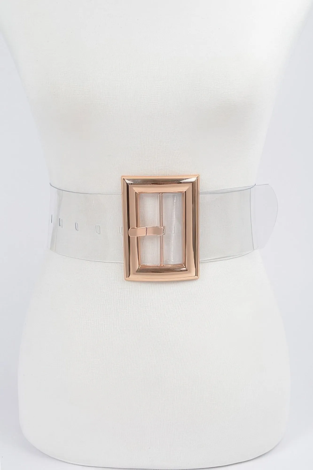 Oversized Transparent Pvc Belt sold by Unique Kulture product image thumbnail 2