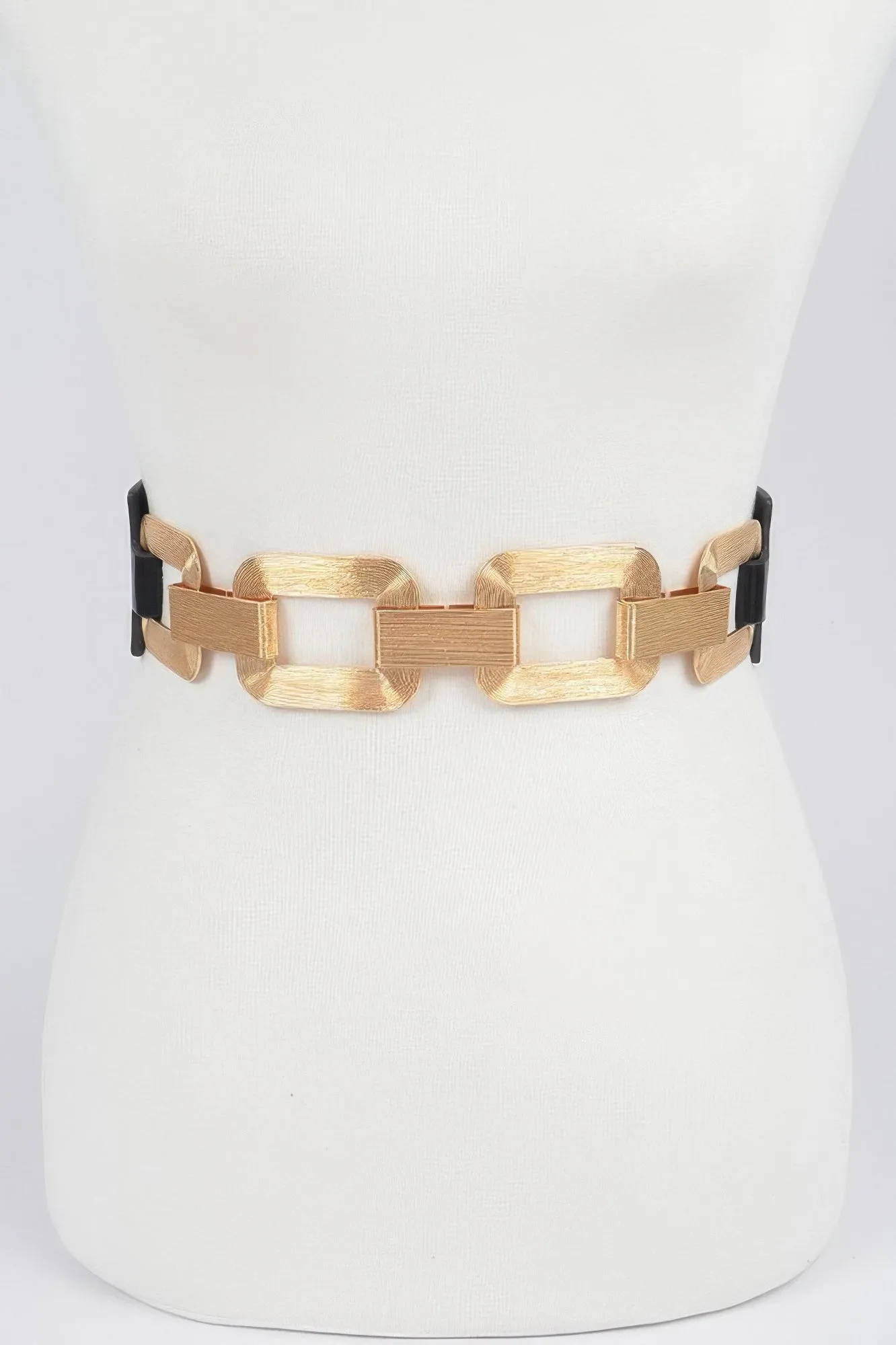 Faux Leather Multi Metal Buckle Plus Size Belt sold by Unique Kulture product image thumbnail 2