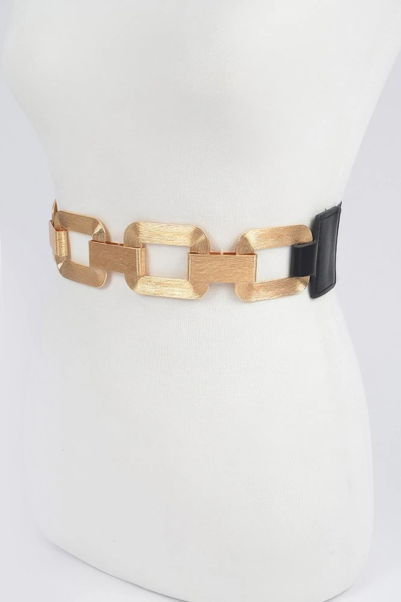 Faux Leather Multi Metal Buckle Plus Size Belt sold by Unique Kulture product image thumbnail 3