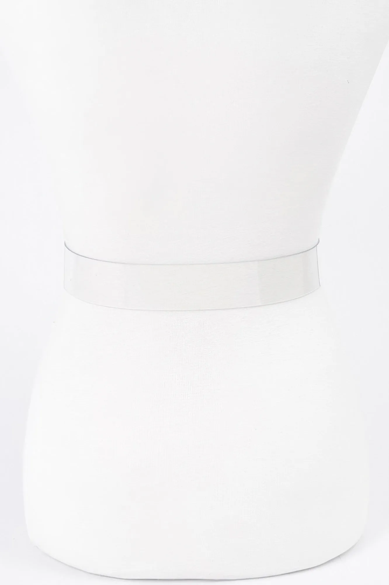 Heart Shape Metal Buckle Plus Size Clear Belt sold by Unique Kulture product image thumbnail 4