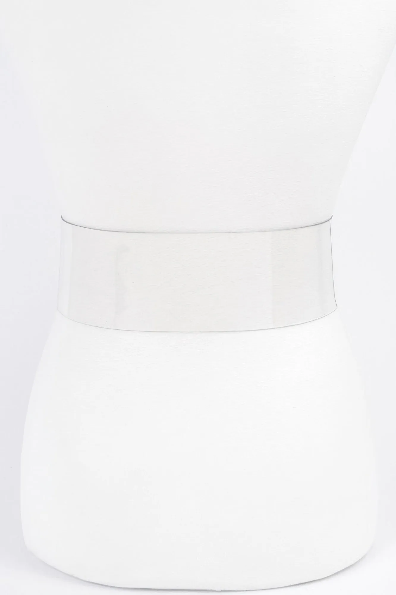 Big Vintage Round Metal Buckle Clear Plussize Belt sold by Unique Kulture product image thumbnail 3