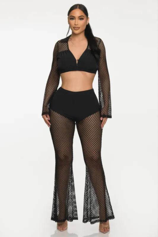 Party Shimmer Cover-up Set sold by Unique Kulture