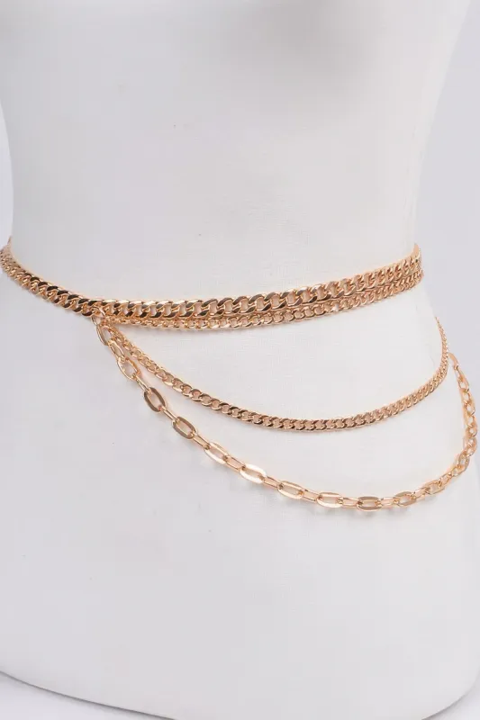 Multi Chain Strands Belt sold by Unique Kulture