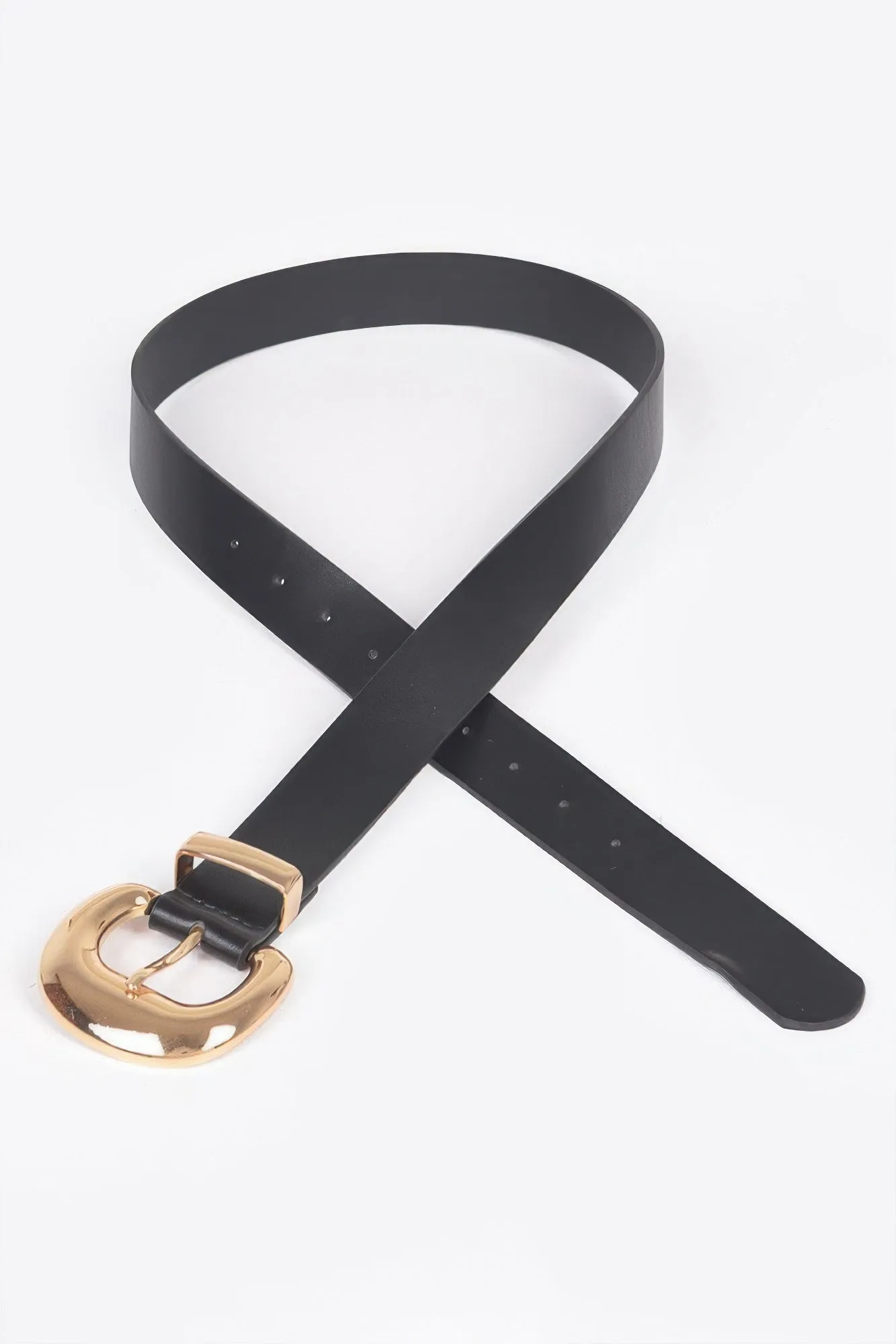 Faux Leather Metal Buckle Belt sold by Unique Kulture product image thumbnail 4