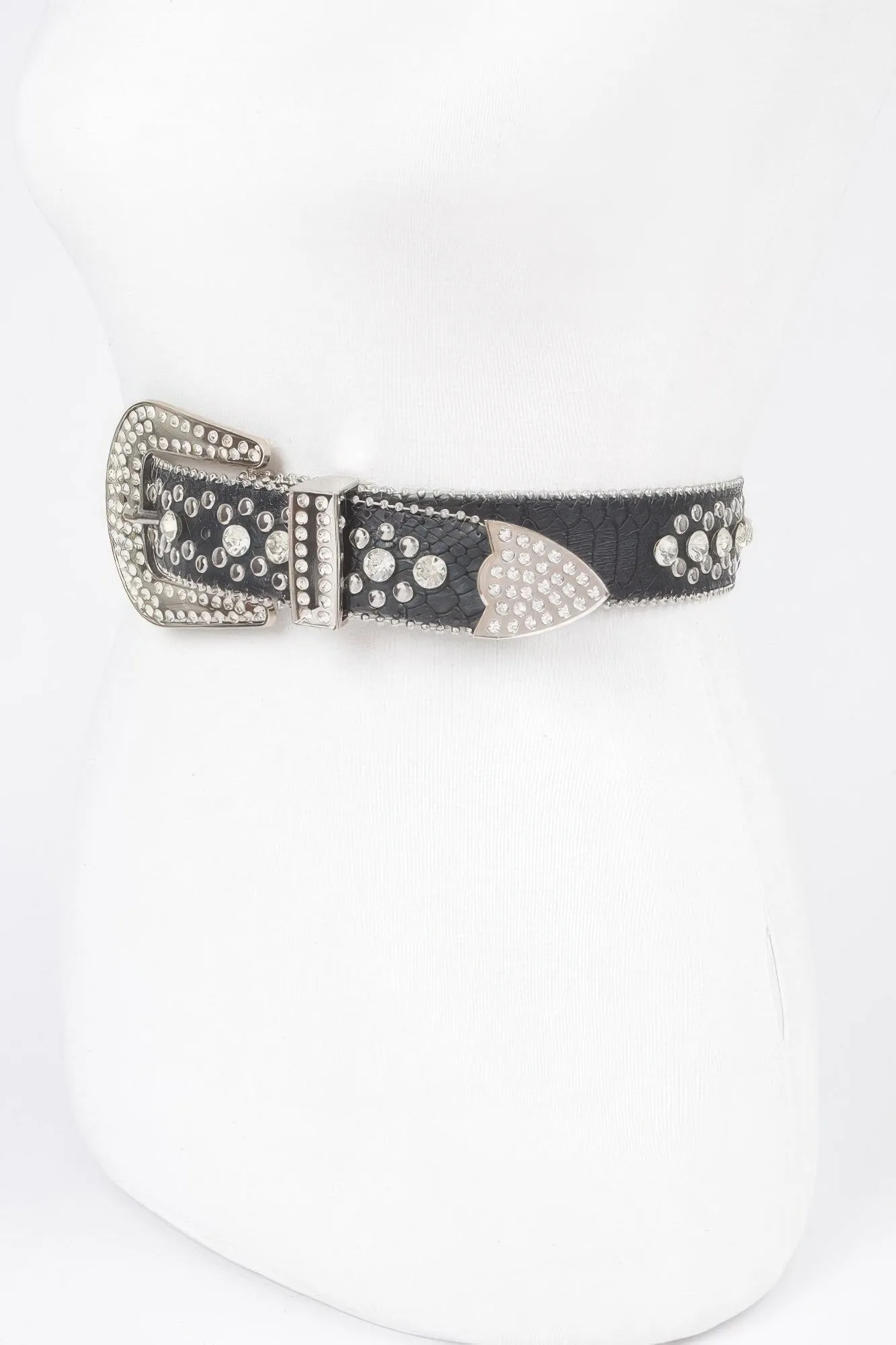 Studded Rhinestone Belt sold by Unique Kulture product image thumbnail 2
