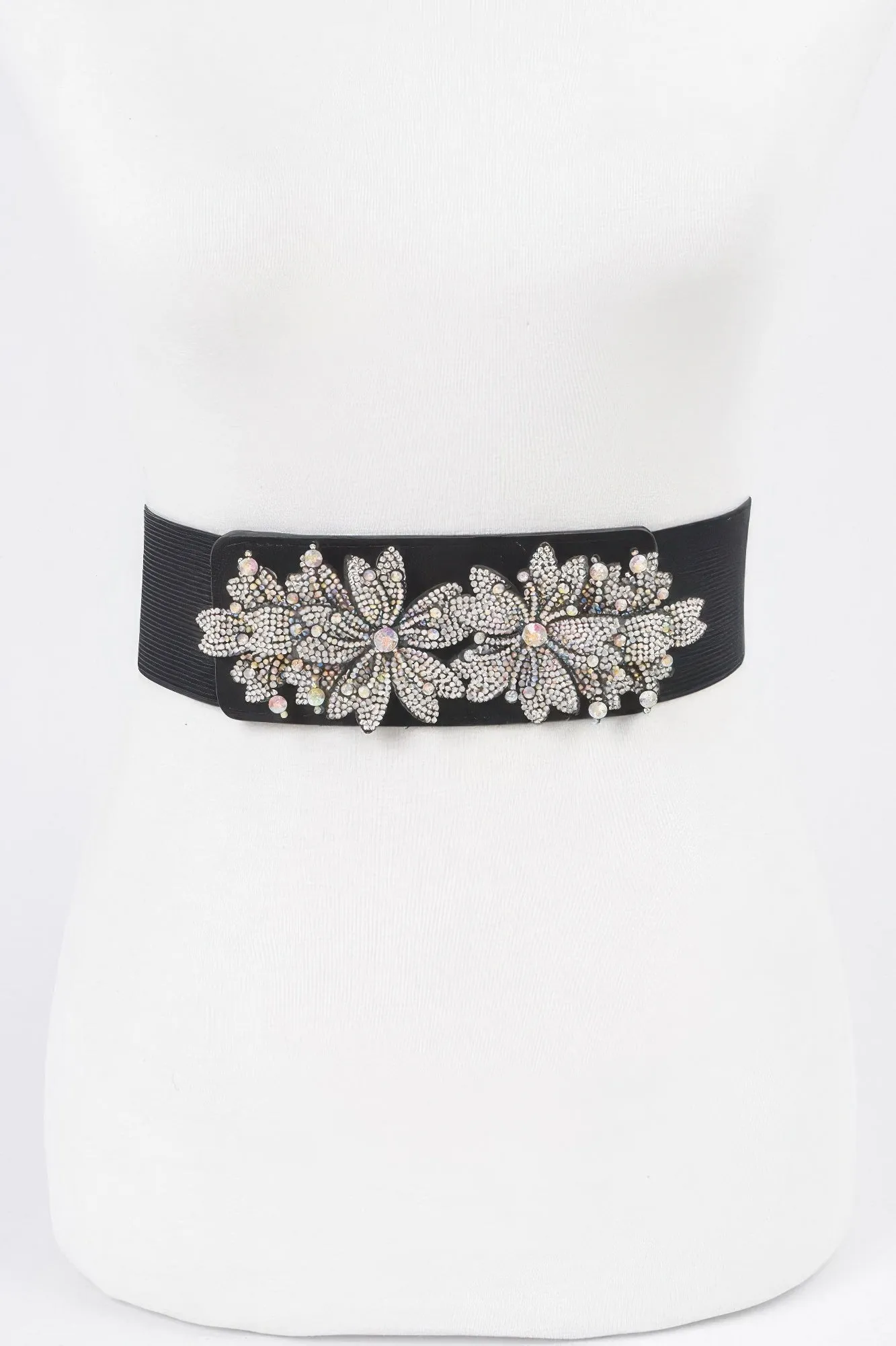 Ab Stone Flower Elastic Belt sold by Unique Kulture