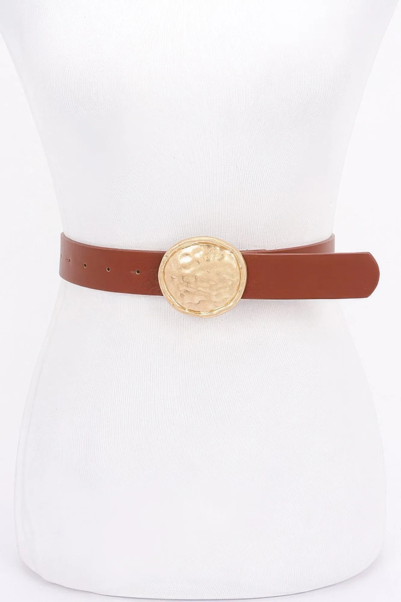 Metal Buckle Pu Belt sold by Unique Kulture