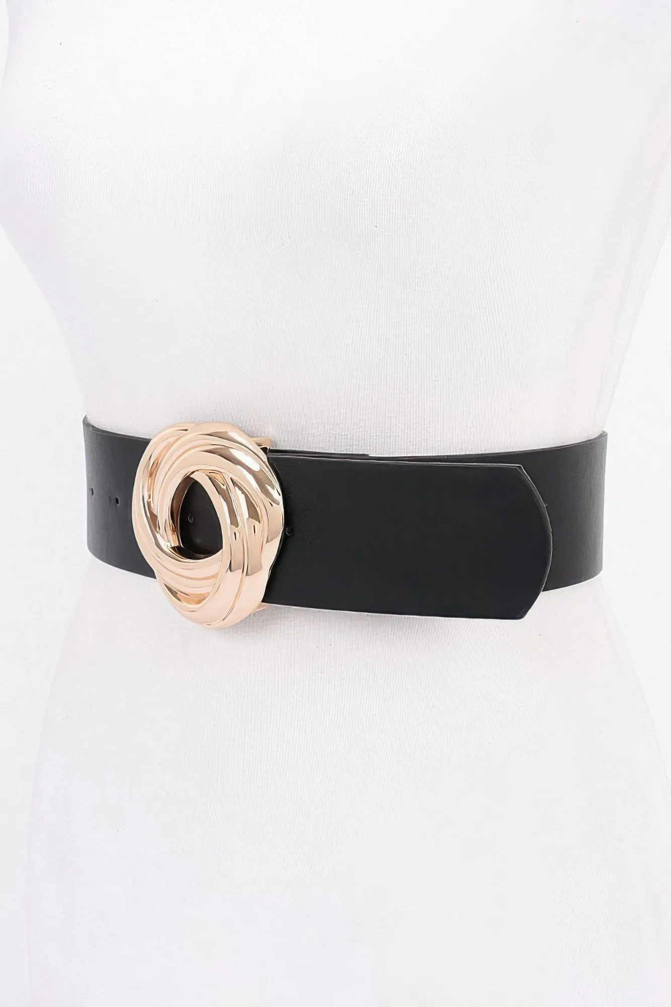 Metal Buckle Pu Belt sold by Unique Kulture product image thumbnail 2