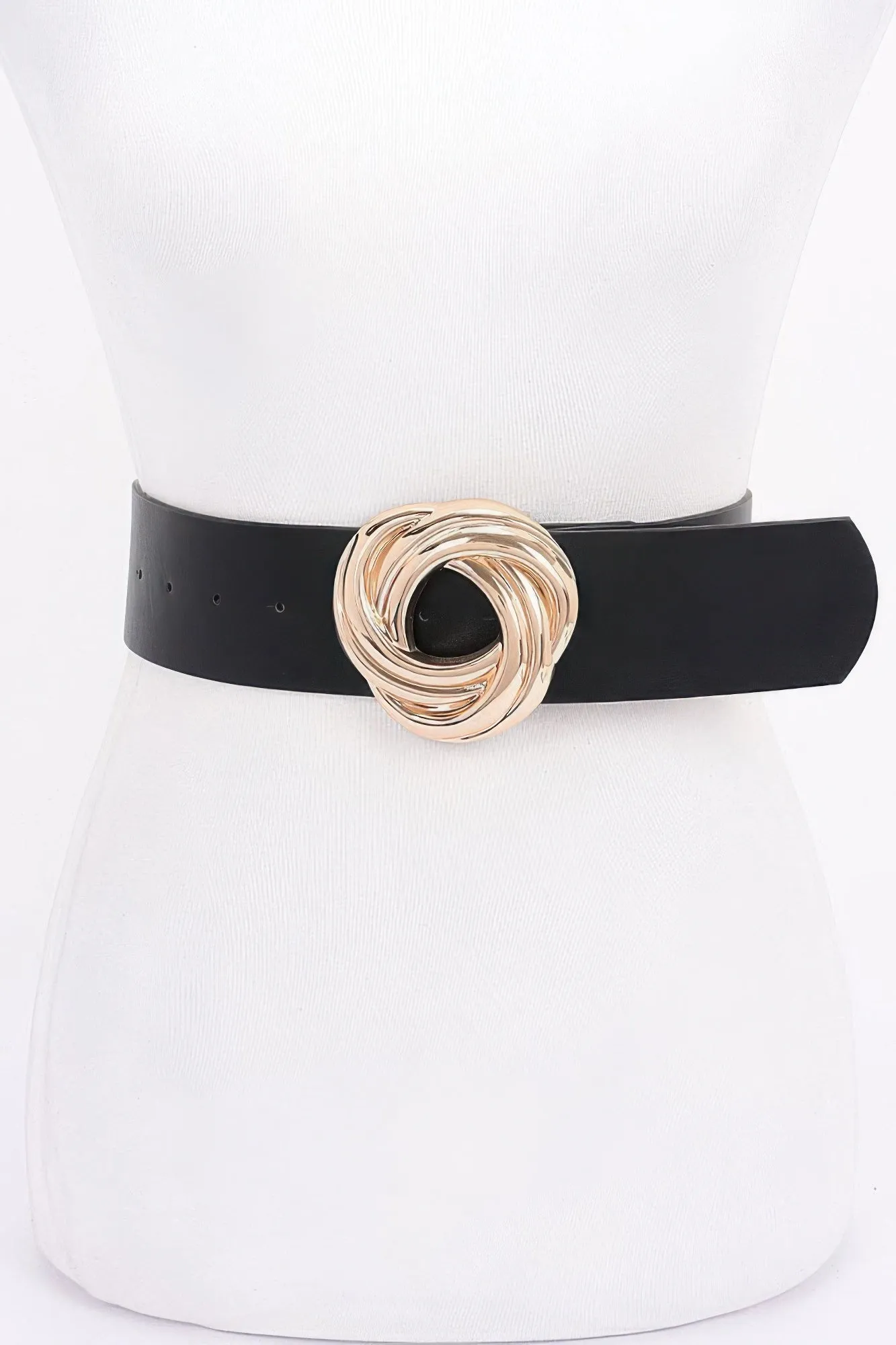 Metal Buckle Pu Belt sold by Unique Kulture