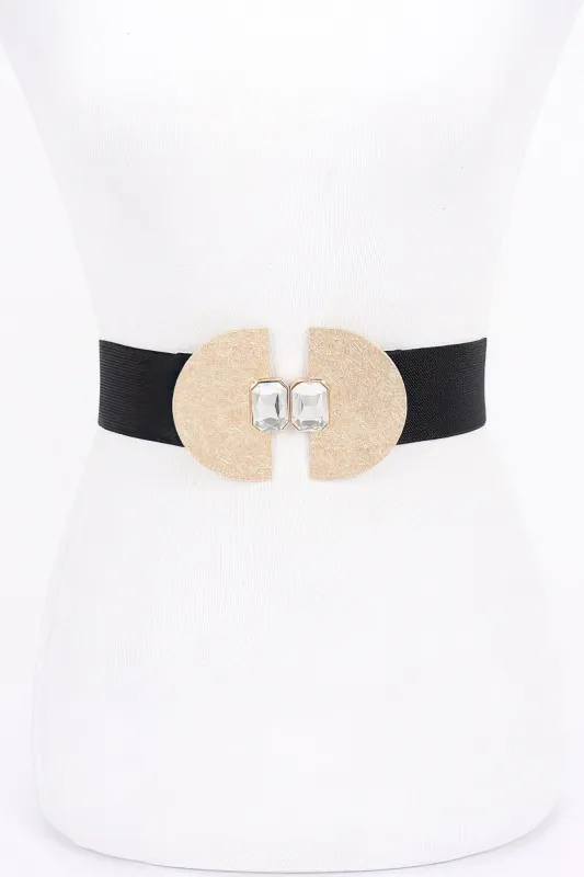 Metal Buckle Elastic Belt sold by Unique Kulture