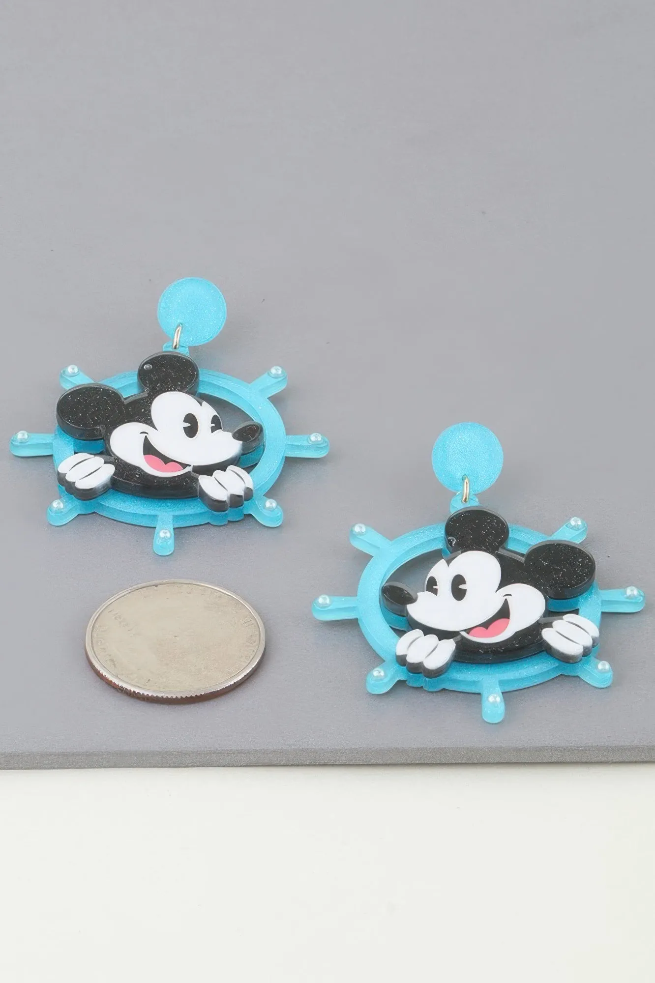 Classic Anchor Mickey Mouse Earrings sold by Unique Kulture product image thumbnail 2