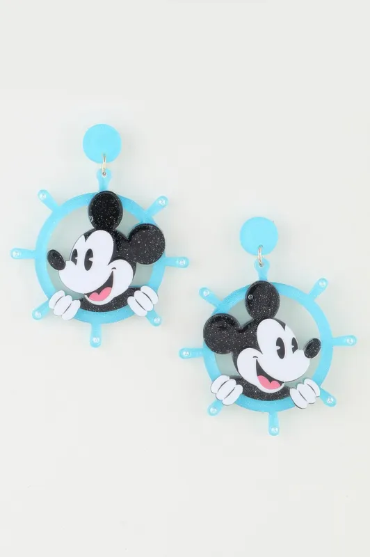Classic Anchor Mickey Mouse Earrings sold by Unique Kulture