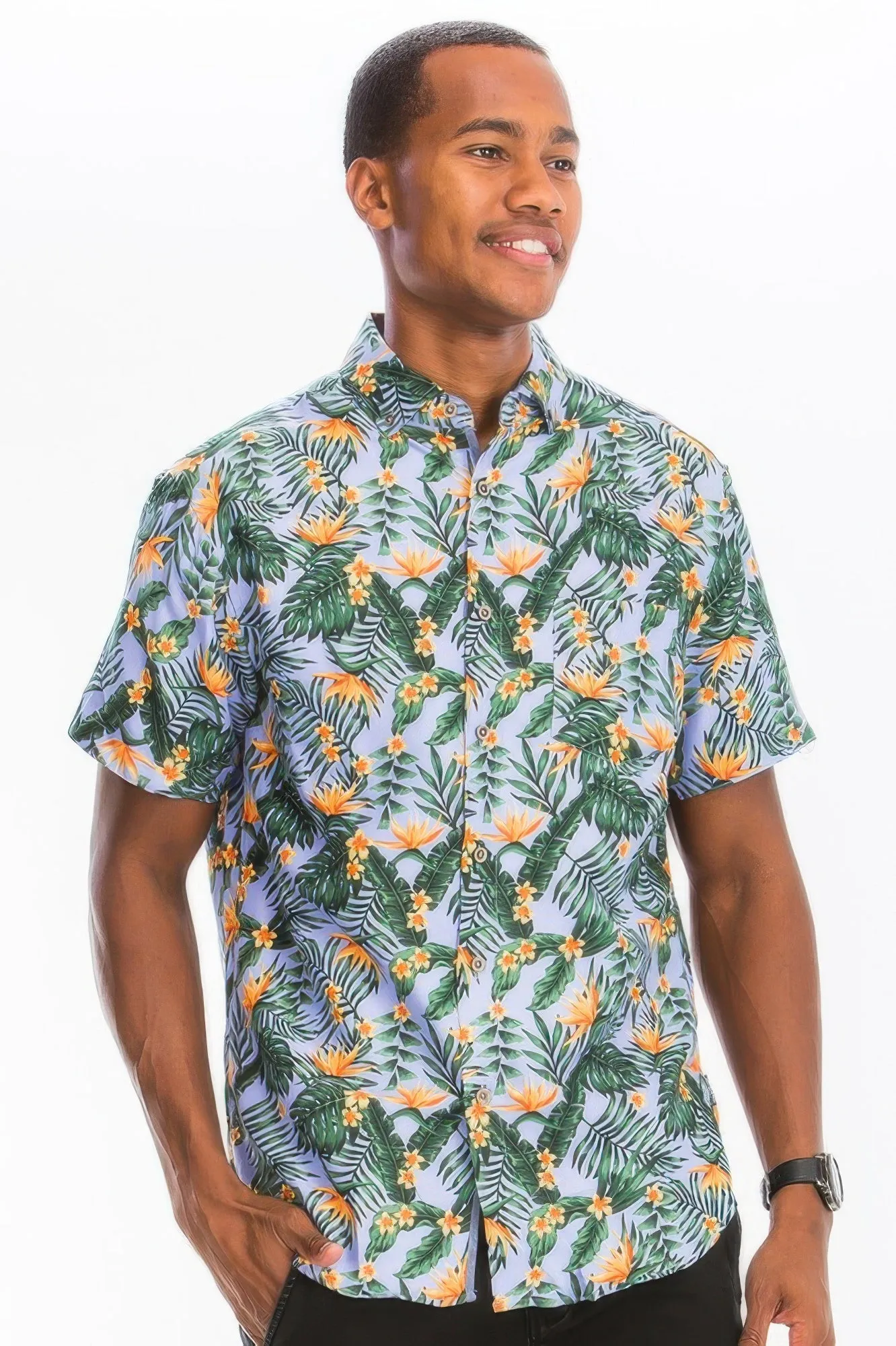 Hawaiian Button Down Shirt sold by Unique Kulture product image thumbnail 2