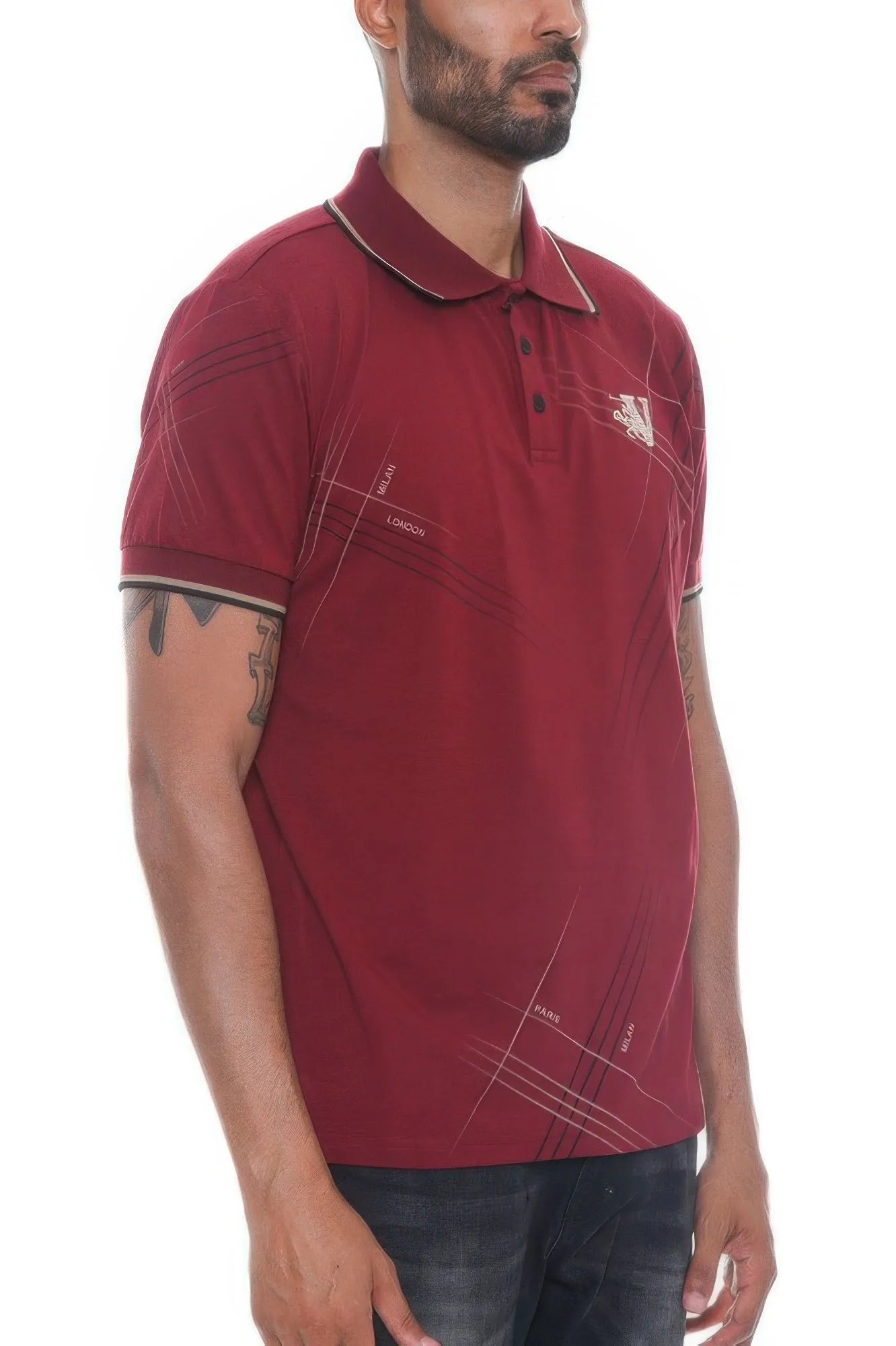 Version Couture Polo Button Down Shirt sold by Unique Kulture product image thumbnail 2