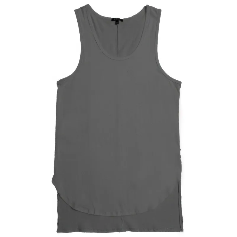 Hi Lo Plain Tank Top sold by Unique Kulture